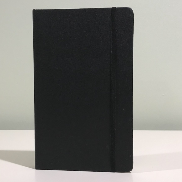 NWOT Piccadilly Essential Lined Black Notebook - Picture 15 of 15